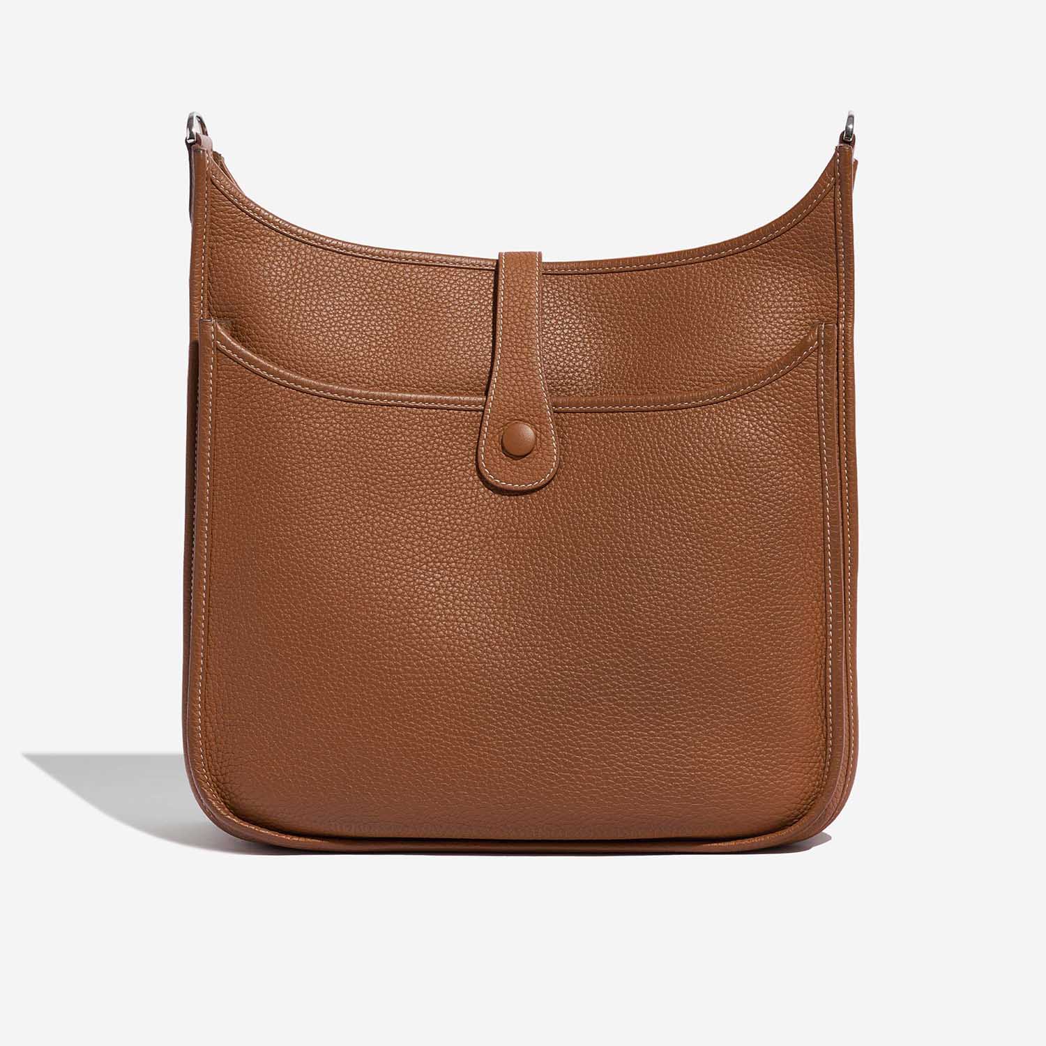 Hermès Clemence Evelyne 33 - Brown Crossbody Bags, Handbags