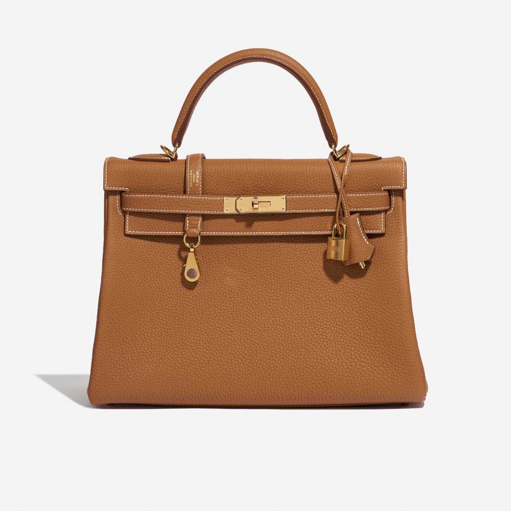 Hermès Kelly 32 Togo Gold | SACLÀB