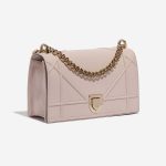 Pre-owned Dior bag Diorama Medium Calf Rose Rose Side Front | Sell your designer bag on Saclab.com