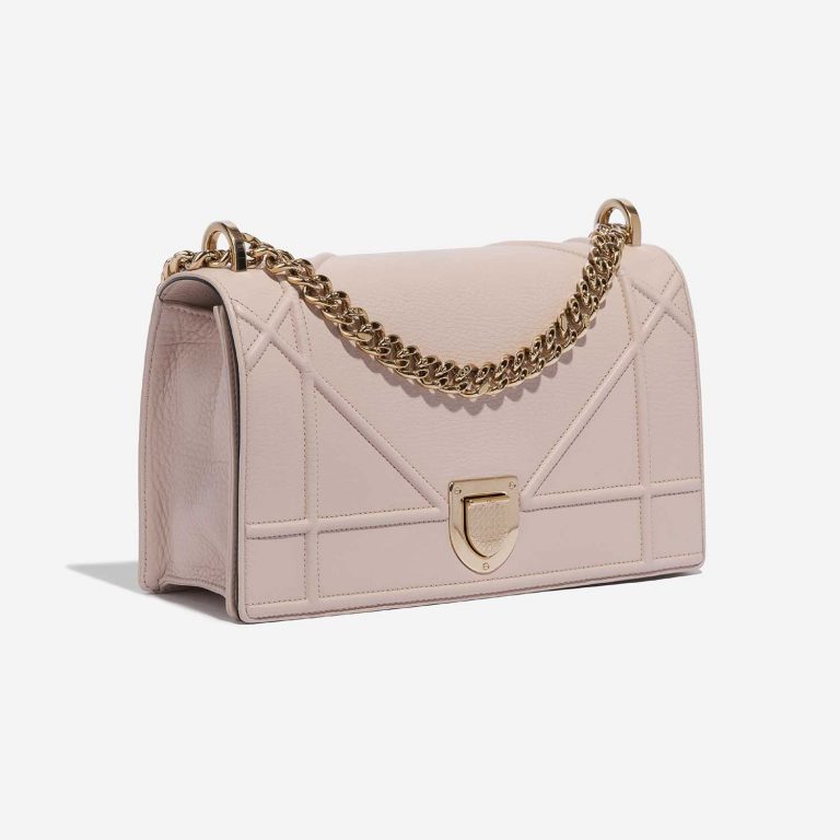 Sac Dior d'occasion Diorama Medium Calf Rose Rose Side Front | Vendez votre sac de créateur sur Saclab.com