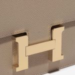 Pre-owned Hermès bag Constance 18 Epsom Trench Beige Closing System | Sell your designer bag on Saclab.com