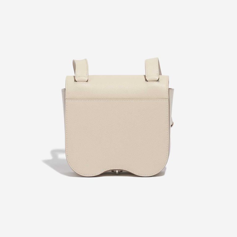 Pre-owned Hermès bag Cavalleria Mini Epsom Craie Beige Back | Sell your designer bag on Saclab.com