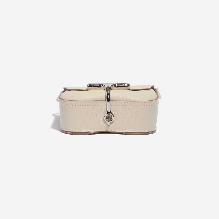 Pre-owned Hermès bag Cavalleria Mini Epsom Craie Beige Bottom | Sell your designer bag on Saclab.com