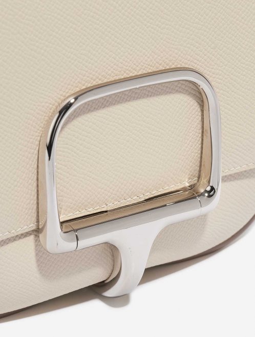 Pre-owned Hermès bag Cavalleria Mini Epsom Craie Beige Closing System | Sell your designer bag on Saclab.com