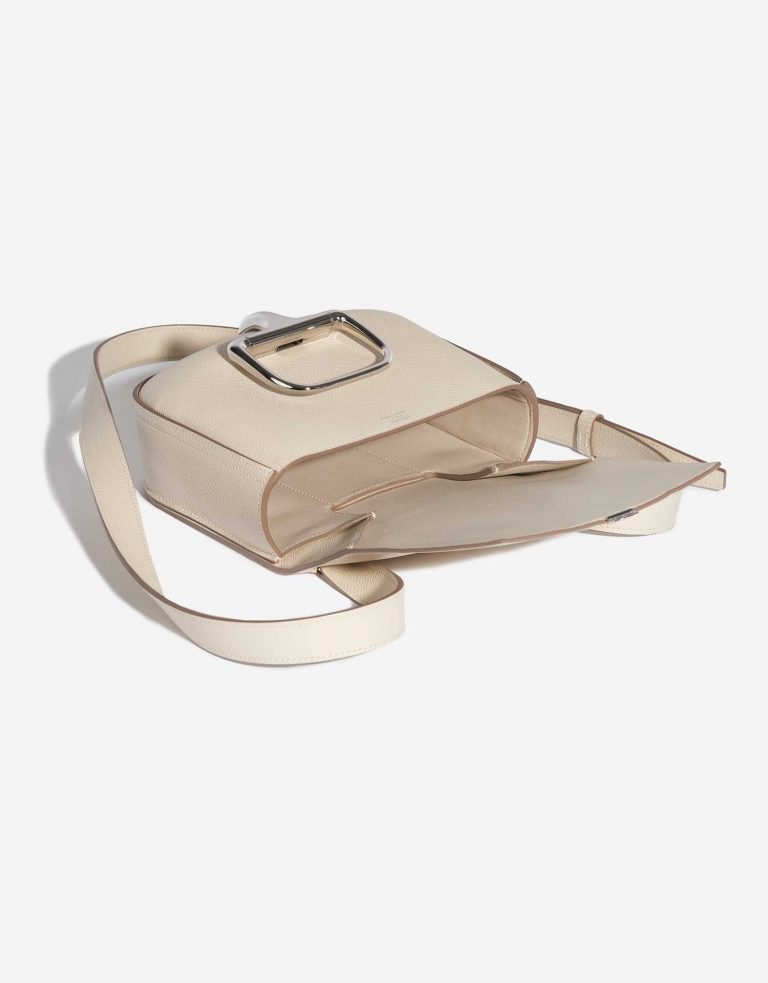 Pre-owned Hermès bag Cavalleria Mini Epsom Craie Beige Inside | Sell your designer bag on Saclab.com