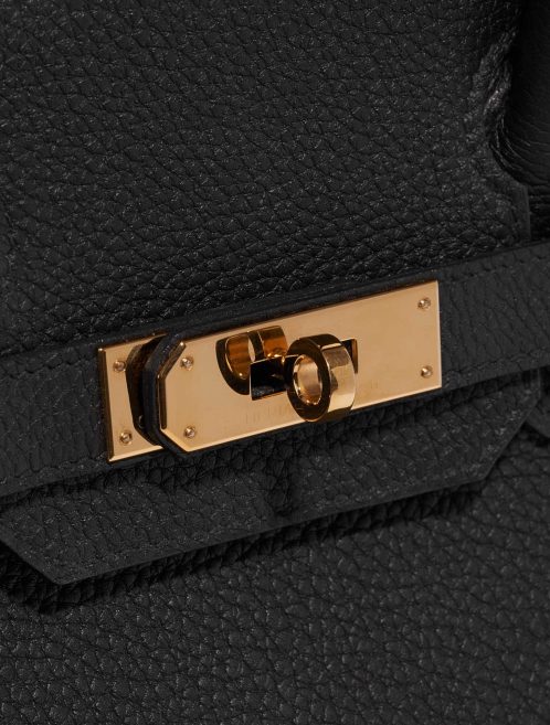 Pre-owned Hermès bag Birkin 30 Togo Black Black Closing System | Sell your designer bag on Saclab.com