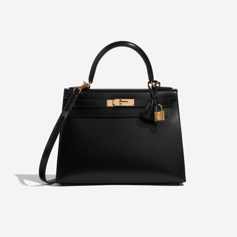 Hermès Kelly 28 Box Black | SACLÀB