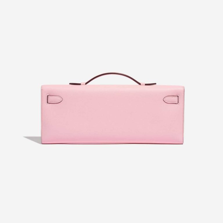 Pre-owned Hermès bag Kelly Cut Clutch Swift Rose Sakura Rose Back | Sell your designer bag on Saclab.com