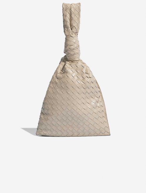 Pre-owned Bottega Veneta bag Twist Medium Lamb Chalk Beige Front | Sell your designer bag on Saclab.com