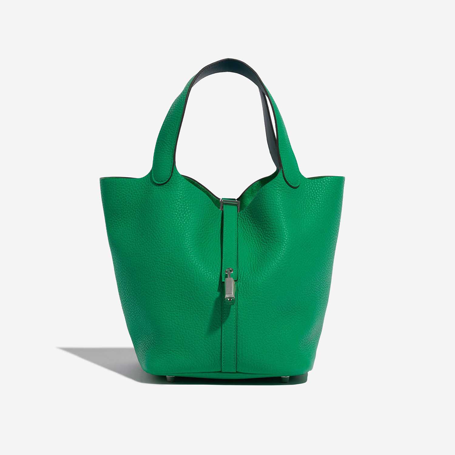 Hermes Bags | Hermes Taurillon Clemence Picotin Lock 22 | Color: Green | Size: Os | 88cbc88's Closet