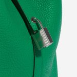 Pre-owned Hermès bag Picotin 22 Taurillon Clemence Bambou / Vert Bosphore Green Closing System | Sell your designer bag on Saclab.com
