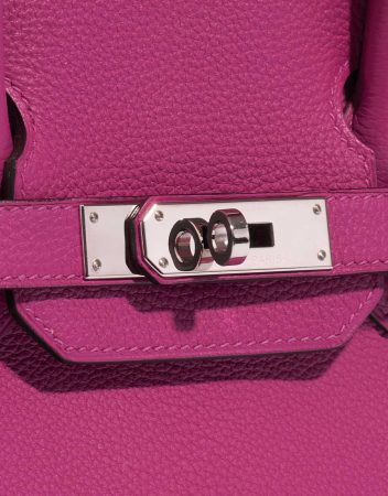 Hermès Kelly 32 Chevre Mysore Rose Shocking | SACLÀB