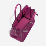 Pre-owned Hermès bag Birkin 30 Togo Rose Pourpre Rose Inside | Sell your designer bag on Saclab.com