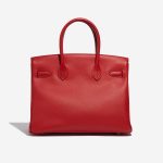 Pre-owned Hermès bag Birkin 30 Epsom Rouge Casaque Red Back | Sell your designer bag on Saclab.com