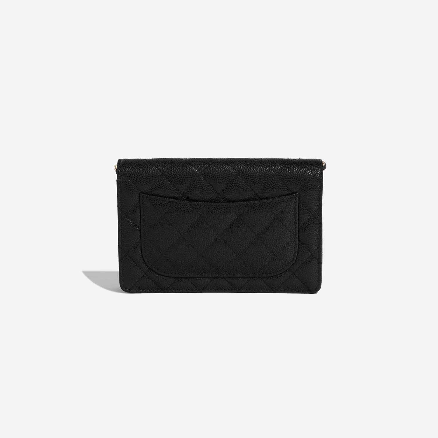 Pre-owned Chanel bag Timeless WOC Caviar Black Black Back | Sell your designer bag on Saclab.com