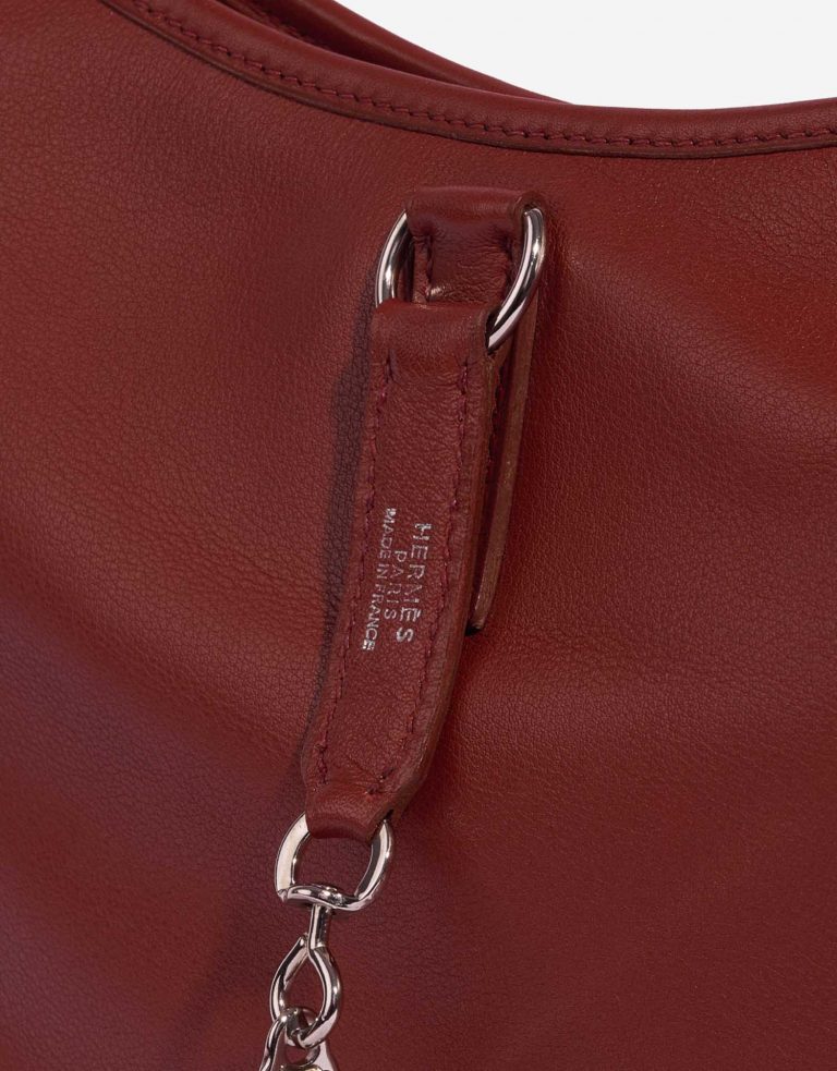 Sac Hermès d'occasion Trim 35 Evercolor Rouge Venitien Red Logo | Vendez votre sac de créateur sur Saclab.com