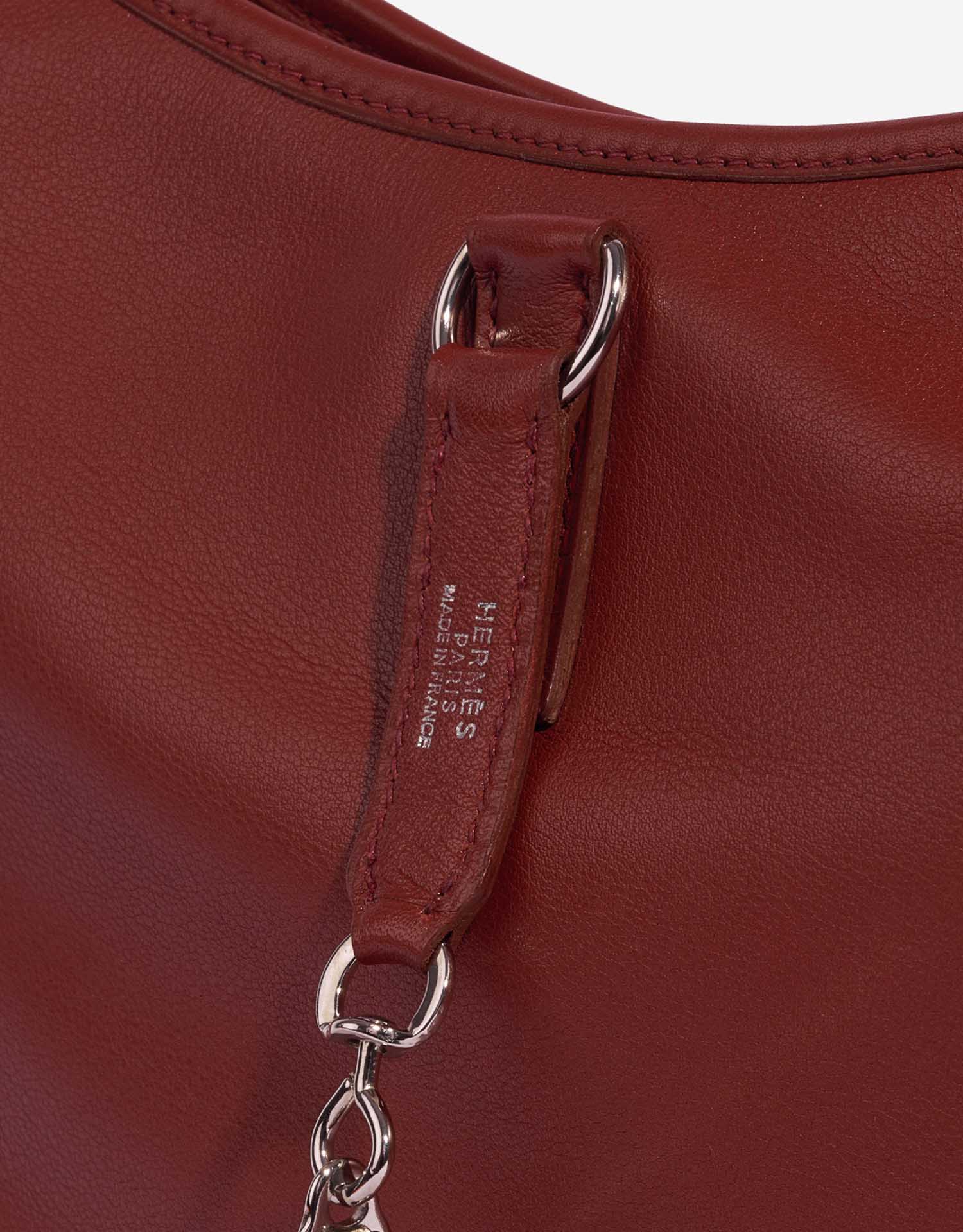 Gebrauchte Hermès Tasche Trim 35 Evercolor Rouge Venitien Red Logo | Verkaufen Sie Ihre Designer-Tasche auf Saclab.com