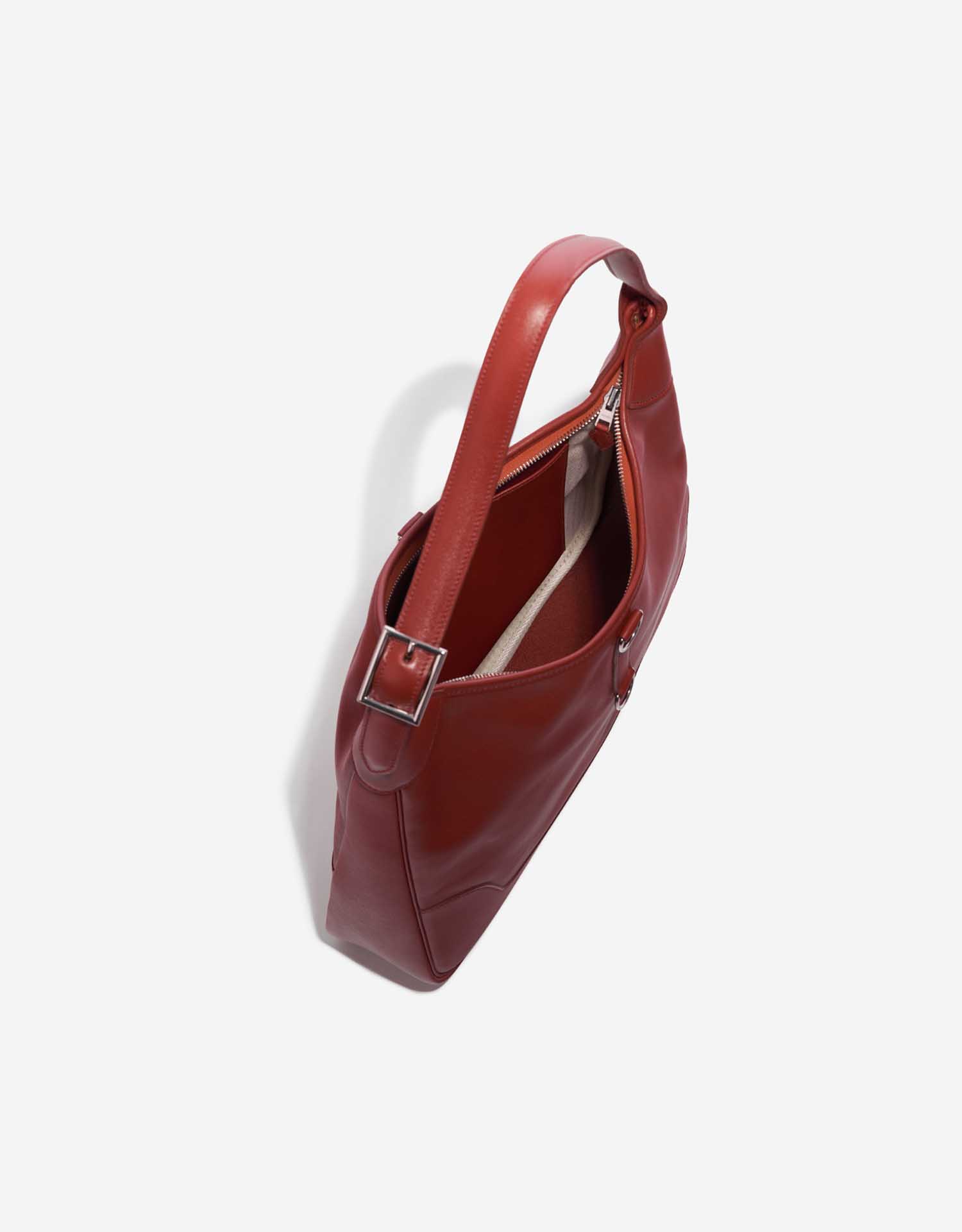 Gebrauchte Hermès Tasche Trim 35 Evercolor Rouge Venitien Red Inside | Verkaufen Sie Ihre Designer-Tasche auf Saclab.com
