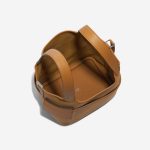 Pre-owned Hermès bag Picotin 18 Cargo Canvas Sesame Brown Inside | Sell your designer bag on Saclab.com