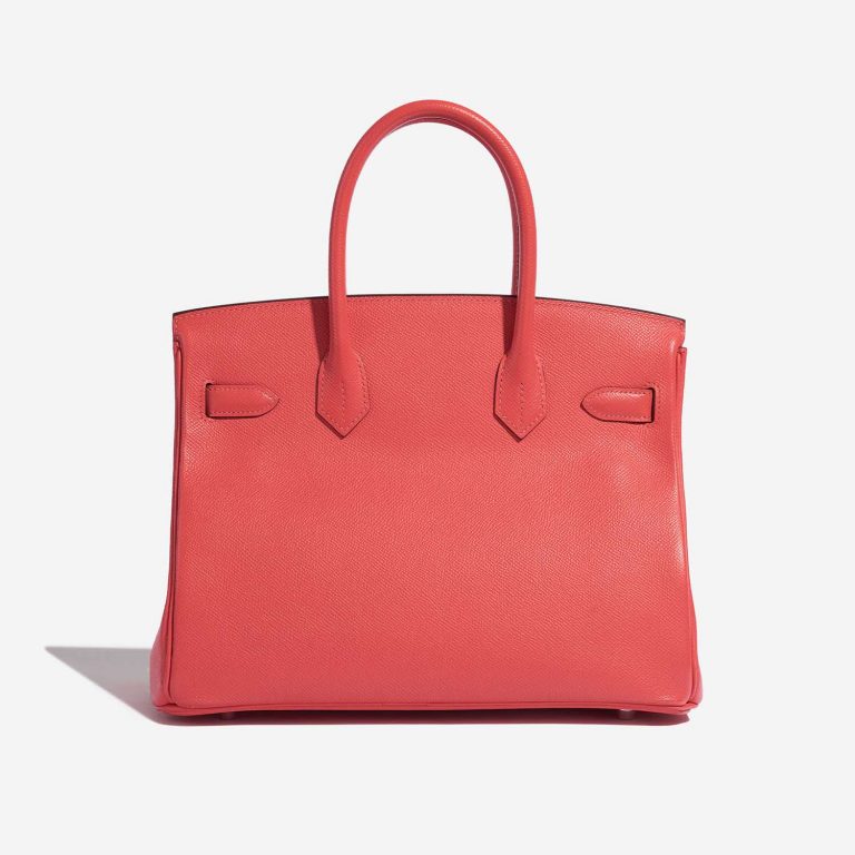 Sac Hermès d'occasion Birkin 30 Epsom Rouge Pivoine Orange Retour | Vendre votre sac de créateur sur Saclab.com