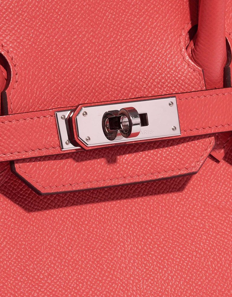 Sac Hermès d'occasion Birkin 30 Epsom Rouge Pivoine Orange Closing System | Vendez votre sac de créateur sur Saclab.com