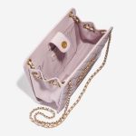 Pre-owned Chanel bag 19 Camera Bag Calf Lavender Pink Inside | Sell your designer bag on Saclab.com