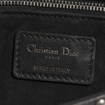 Pre-owned Dior bag Addict Medium Calf / Suede Black Black Logo | Sell your designer bag on Saclab.com