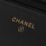 Pre-owned Chanel bag Timeless WOC Tweed Black / White Black, White Logo | Sell your designer bag on Saclab.com