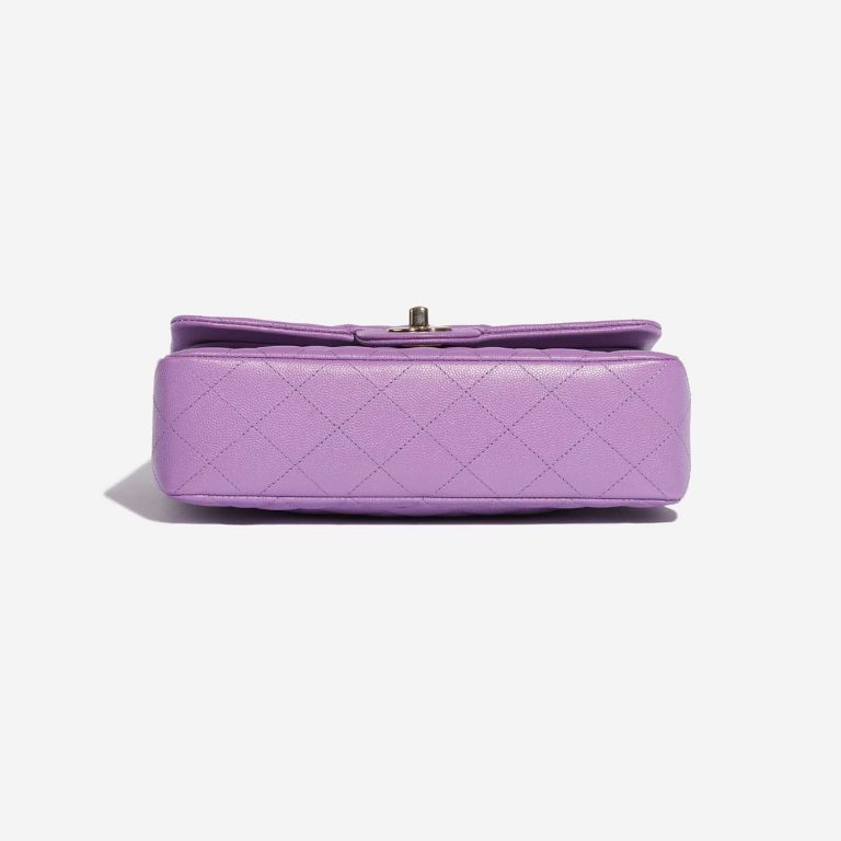 Pre-owned Chanel bag Timeless Small Caviar Violet Violet Bottom | Sell your designer bag on Saclab.com