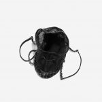 Pre-owned Chanel bag Bucket Bag Mesh / Calf Black Black Inside | Sell your designer bag on Saclab.com