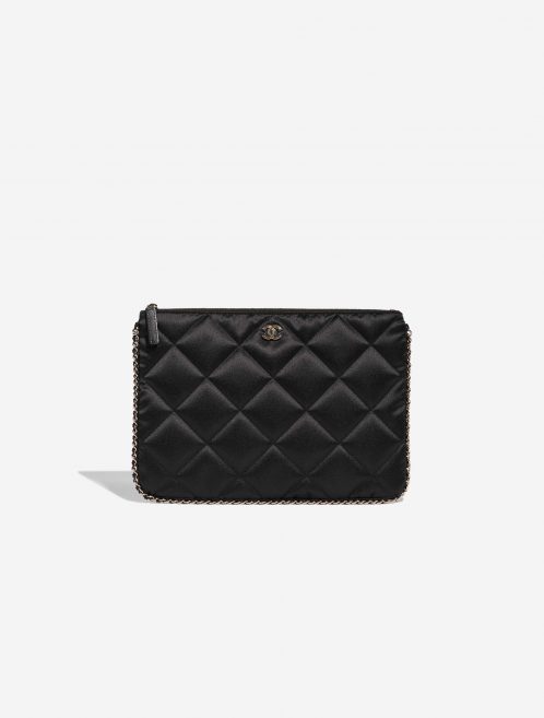 Sac Chanel d'occasion Timeless Pochette Silk Black Black Front | Vendez votre sac de créateur sur Saclab.com
