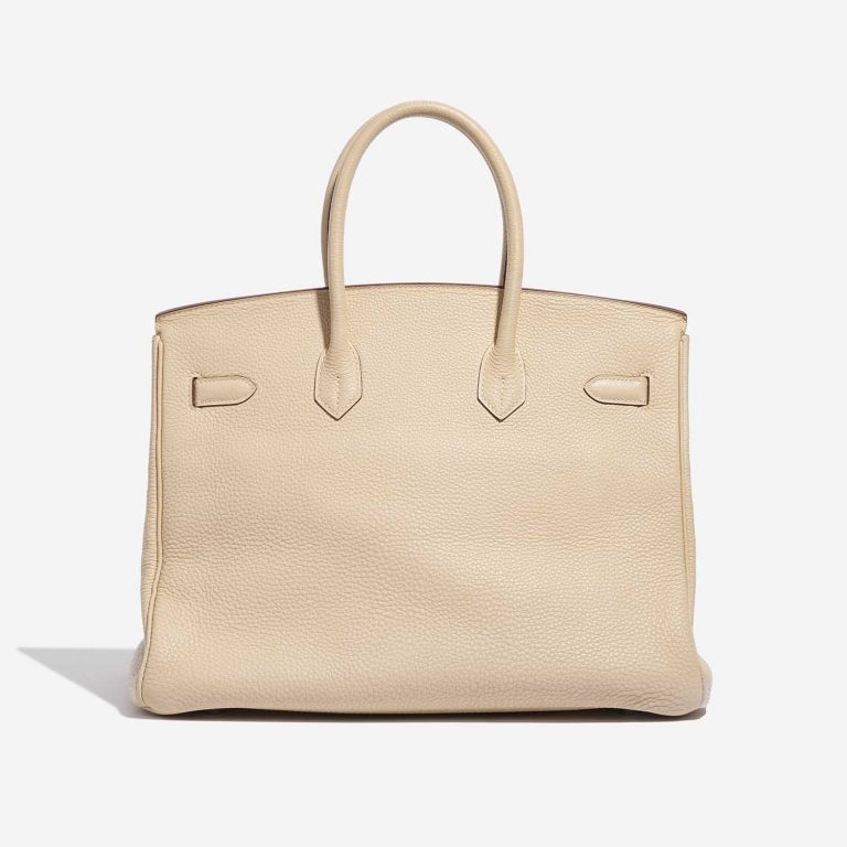 Occasion Sac Hermès Birkin 35 Togo Parchemin Beige Back | Vendre votre sac de créateur sur Saclab.com