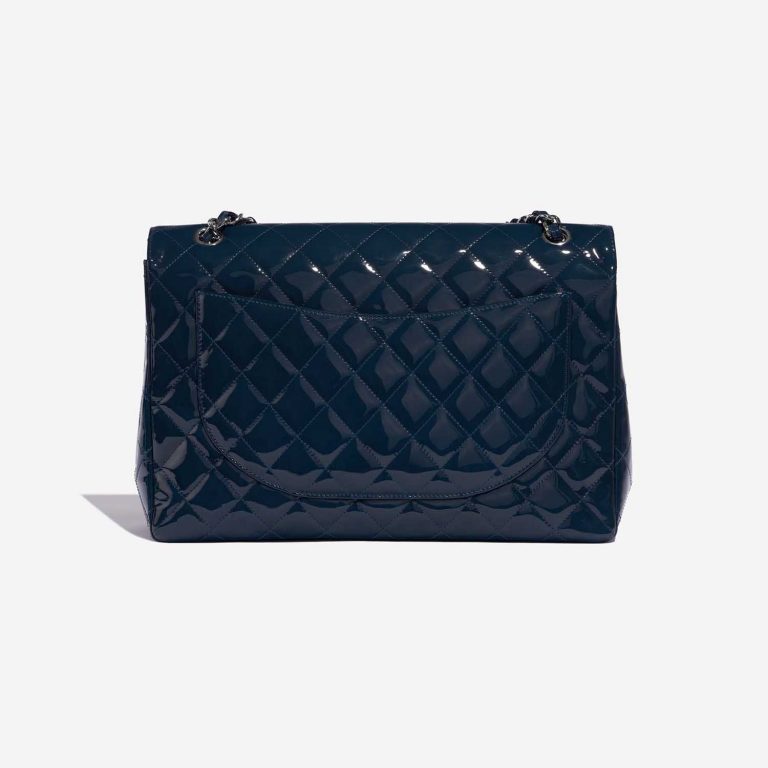 Pre-owned Chanel Tasche Timeless Maxi Patent Leder Marine Blue Back | Verkaufen Sie Ihre Designer-Tasche auf Saclab.com