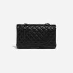 Pre-owned Chanel bag Timeless Medium Caviar Black Black Back | Sell your designer bag on Saclab.com