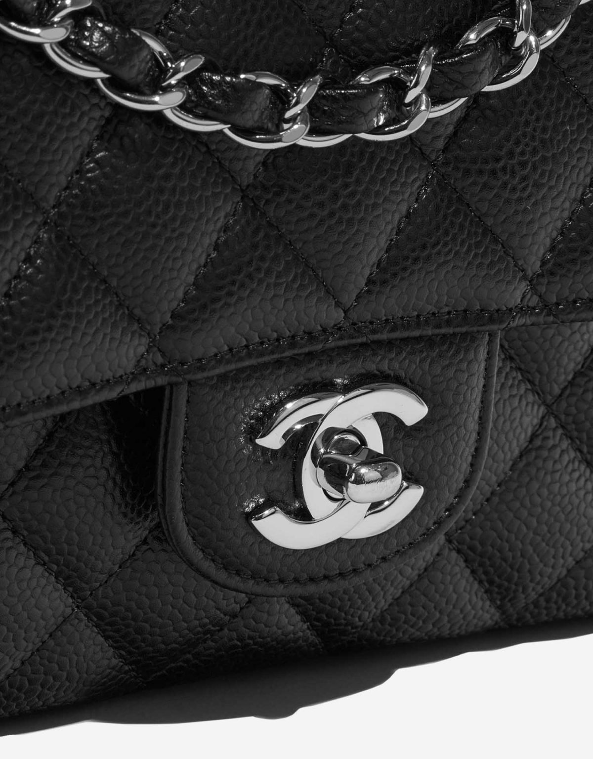 Chanel Timeless Medium Caviar Black SACLÀB