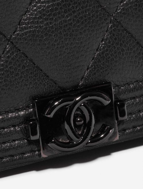 Pre-owned Chanel bag WOC Caviar SO Black Black Closing System | Sell your designer bag on Saclab.com