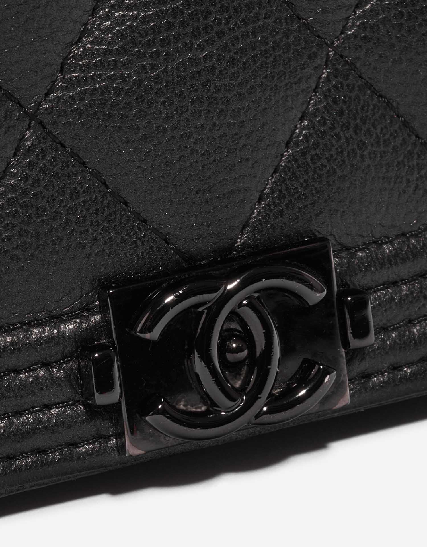 Bolsa Chanel Woc Couro Preta Original - BUN11