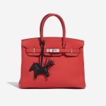 Pre-owned Hermès bag Rodeo PM Milo Lamb SO Black Black Detail | Sell your designer bag on Saclab.com