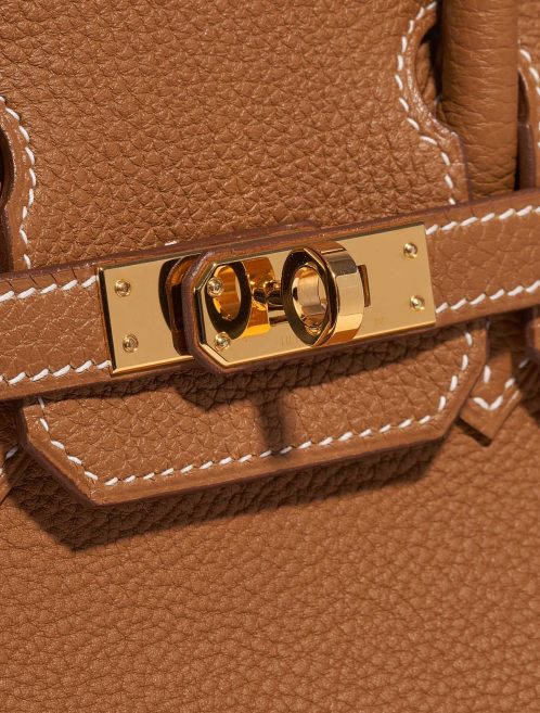 Sac Hermès d'occasion Birkin 25 Togo Gold Brown Closing System | Vendez votre sac de créateur sur Saclab.com