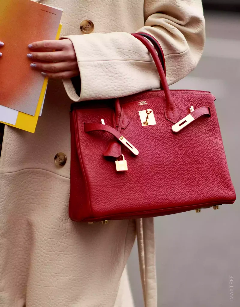 Rote Hermès Birkin Tasche | Beste Designer-Taschen zum Investieren