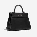 Pre-owned Hermès bag Kelly 35 Togo Black Black Side Front | Sell your designer bag on Saclab.com