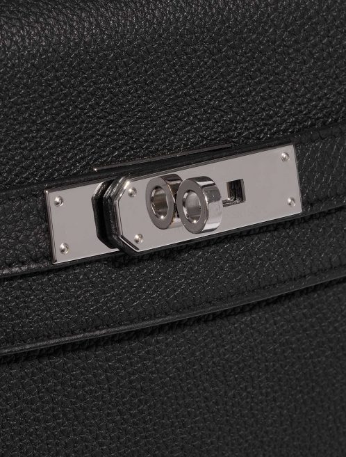 Pre-owned Hermès bag Kelly 35 Togo Black Black Closing System | Sell your designer bag on Saclab.com