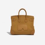Pre-owned Hermès bag Birkin Cargo 25 Toile Goeland / Veau Swift Desert / Sesame Brown Back | Sell your designer bag on Saclab.com