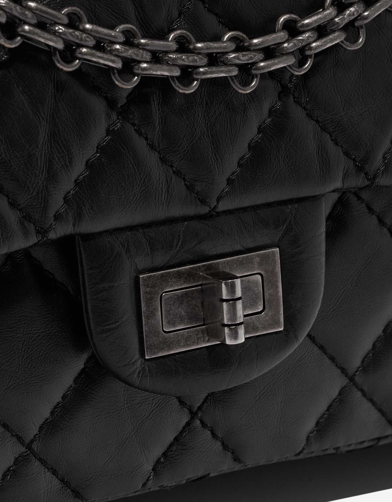 Chanel Reissue 2.55 Flap Bag Quilted Aged Calfskin 226 Blue
