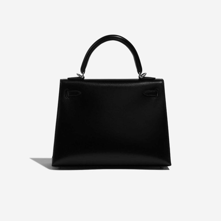 Pre-owned Hermès bag Kelly 25 Box Black Black Back | Sell your designer bag on Saclab.com