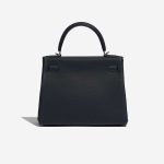 Pre-owned Hermès bag Kelly 28 Togo Bleu Nuit Blue Back | Sell your designer bag on Saclab.com