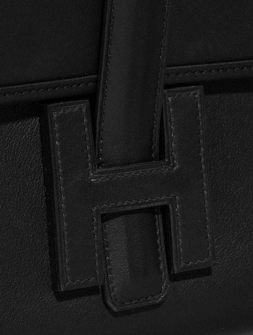 Pre-owned Hermès bag Jige 29 Swift Black Black Closing System | Sell your designer bag on Saclab.com