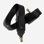 Pre-owned Hermès bag Kelly Pocket Strap Swift / Epsom Black Black Back | Sell your designer bag on Saclab.com