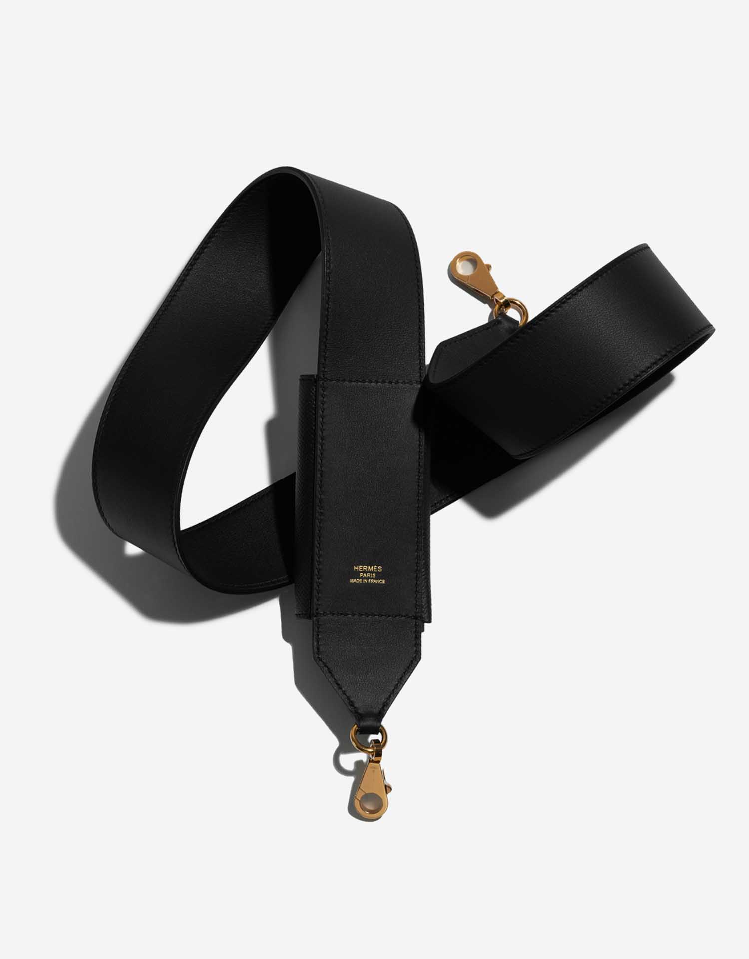 Hermès Kelly Pocket Strap Swift / Epsom Black | SACLÀB