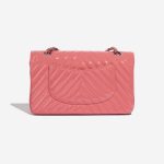 Pre-owned Chanel bag Timeless Medium Patent Pink Pink Back | Sell your designer bag on Saclab.com